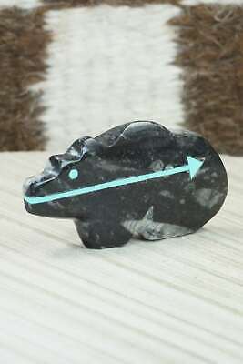 Bear Zuni Fetish Carving - Bernard Laiwakete