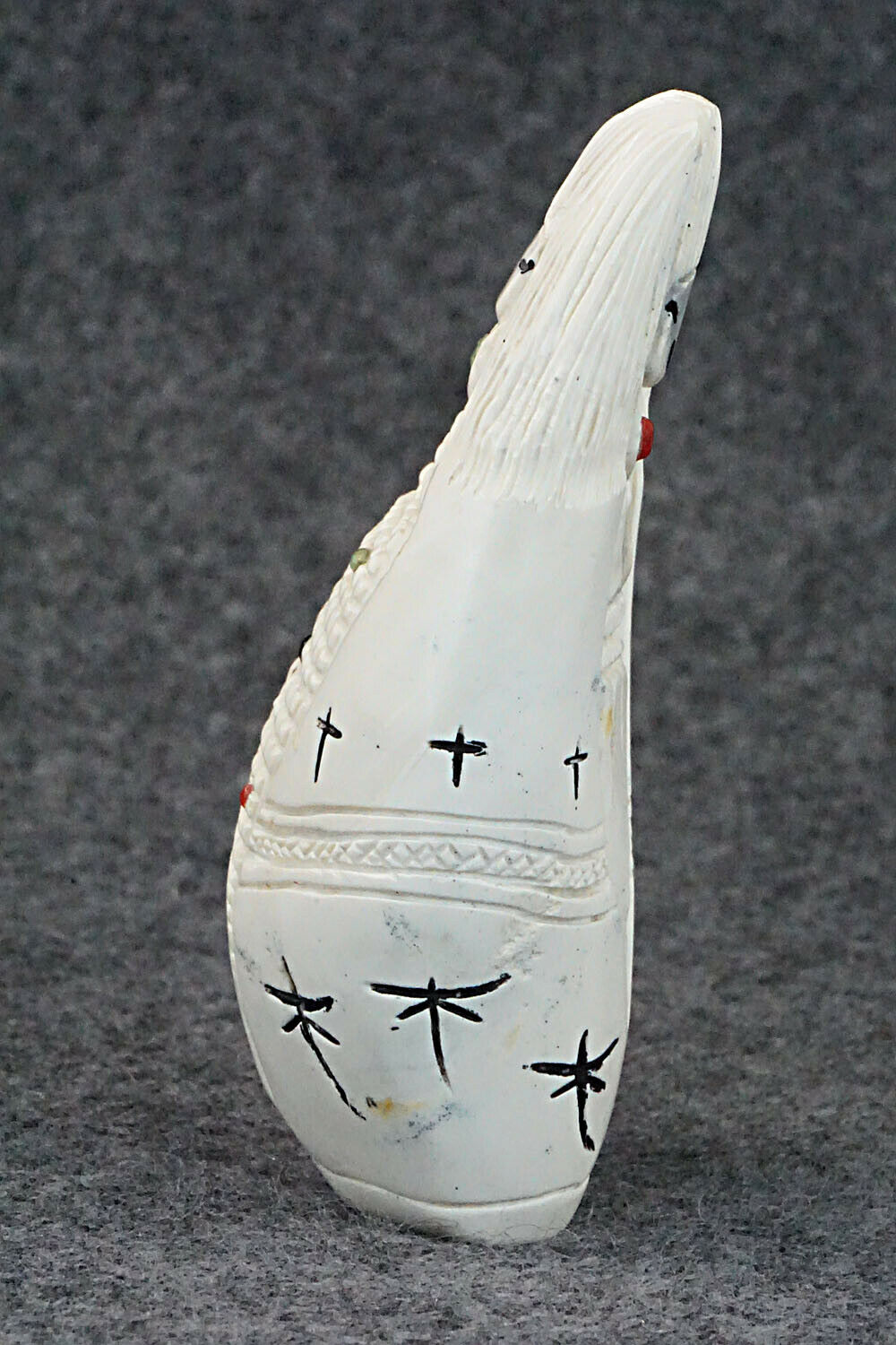 Corn Maiden Zuni Fetish Carving - Sandra Quandelacy