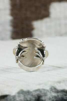 Navajo Turquoise and Sterling Silver Ring - Rita Tom - Size 11 - High Lonesome Trading