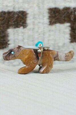 Mountain Lion Zuni Fetish Carving - Fernando Laiwakete - High Lonesome Trading
