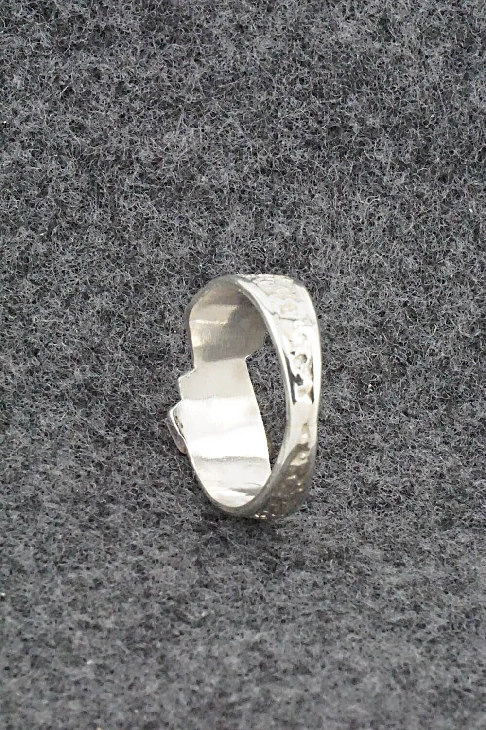 Multi Stone & Sterling Silver Ring - Bonnie Quam - Size 6.5