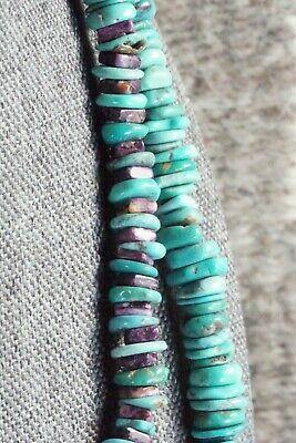 Turquoise, Spiny Oyster & Sterling Silver Necklace - Victoria Callidito - High Lonesome Trading