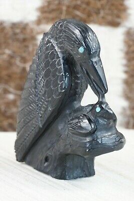 Crow Zuni Fetish Carving - Derrick Kaamasee