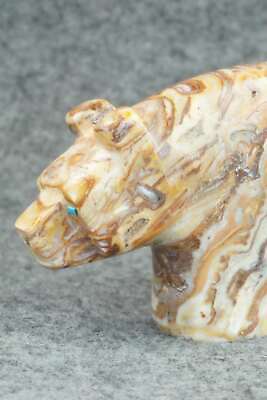 Bear Zuni Fetish Carving - Reynold Lunasee
