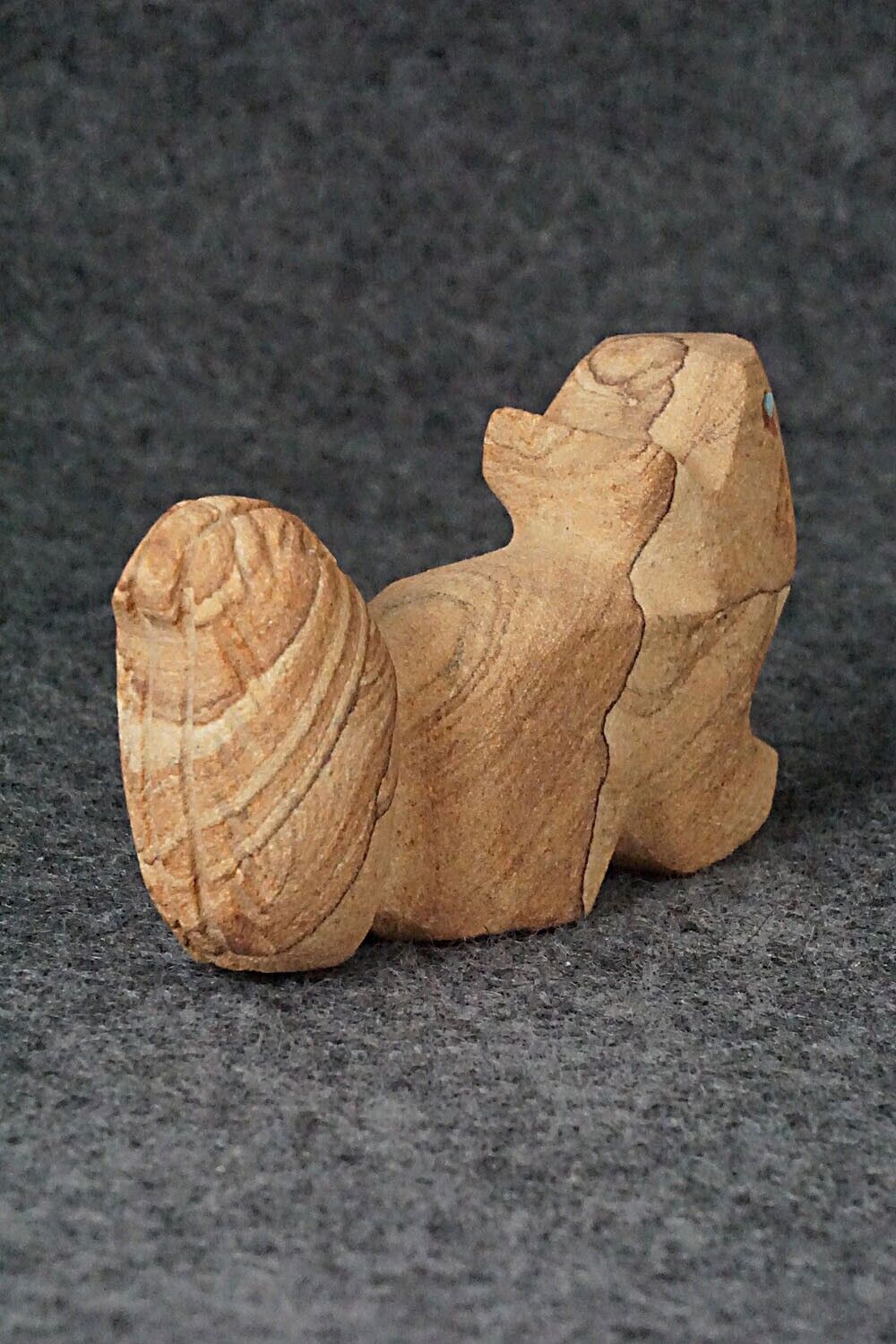 Squirrel Zuni Fetish Carving - Brandon Phillips