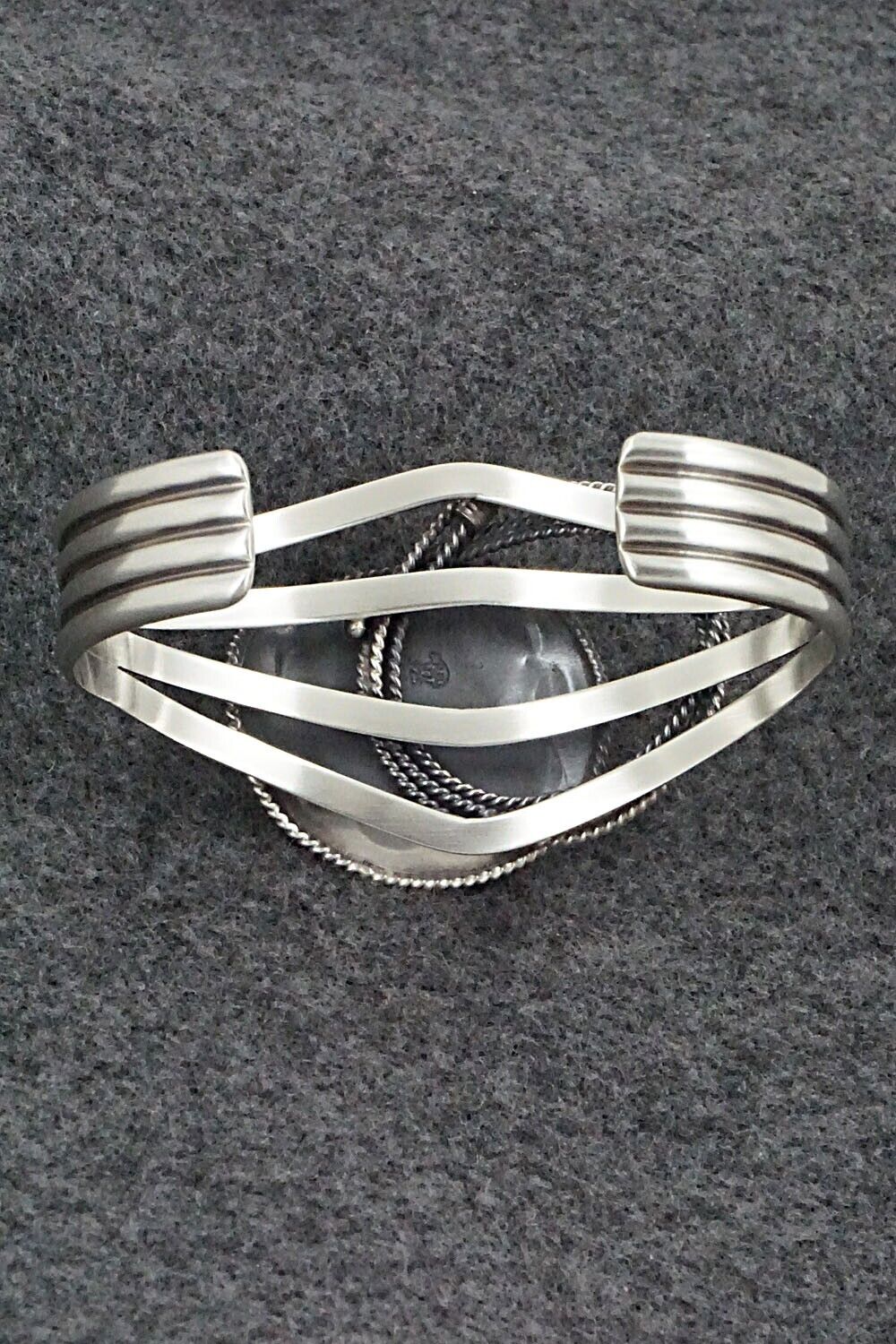 Turquoise & Sterling Silver Bracelet - Bobby Platero