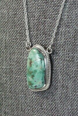 Navajo Turquoise & Sterling Silver Necklace - Annie Spencer