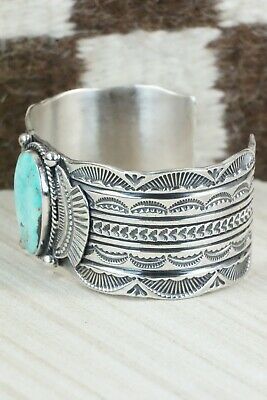 Turquoise & Sterling Silver Bracelet - Garrett Hale