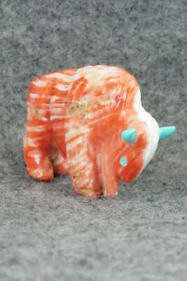 Buffalo Zuni Fetish Carving - Andres Quandelacy