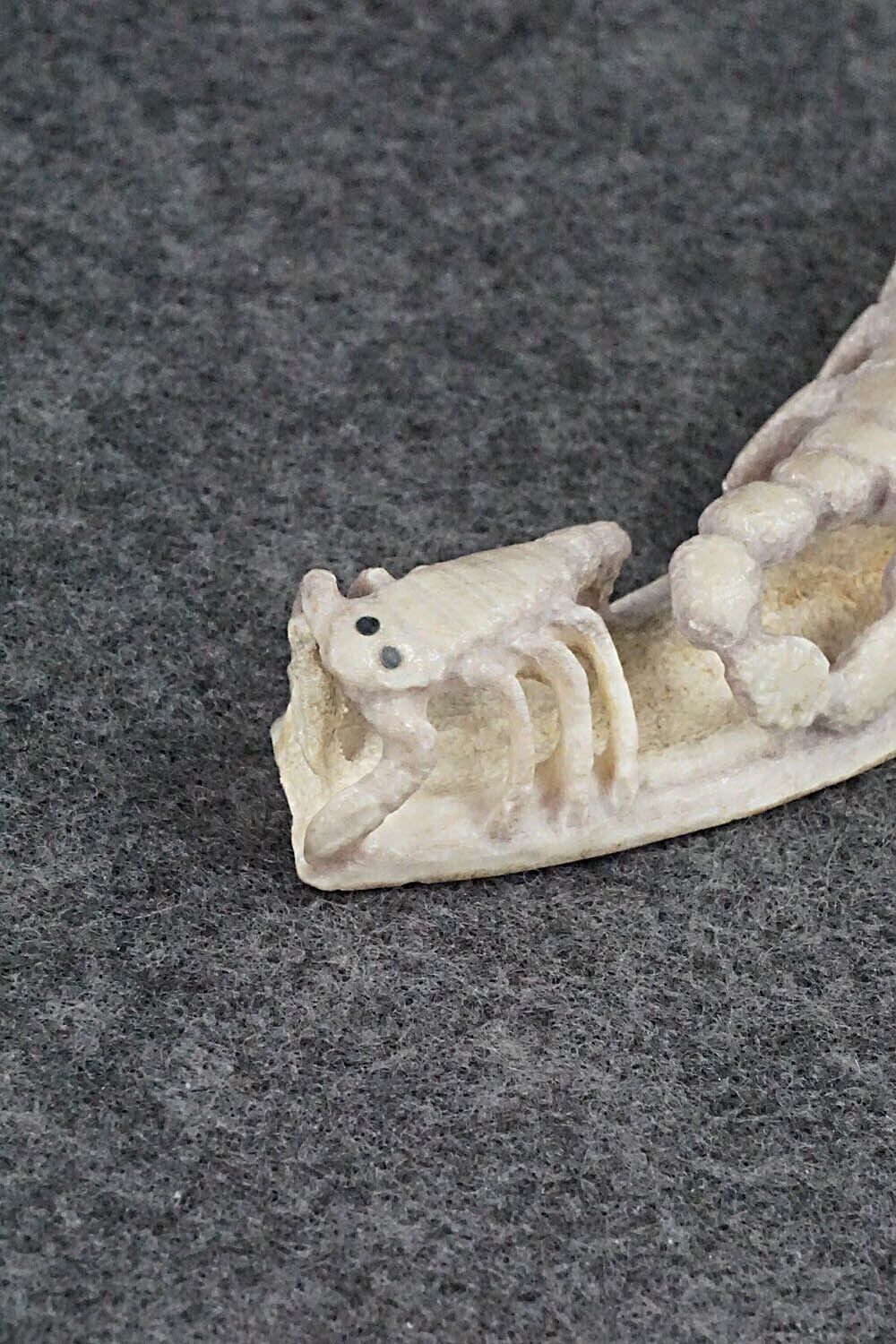 Scorpion Zuni Fetish Carving - Maxx Laate