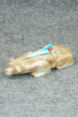 Badger Zuni Fetish Carving - Alex Tsethlikai
