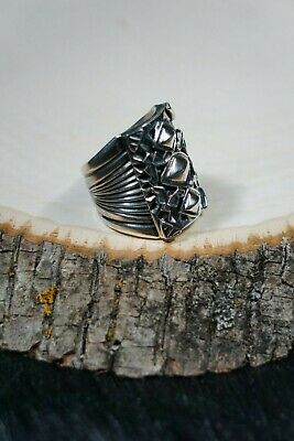 Navajo Sterling Silver Ring - Derrick Gordon - Size 8.5 - High Lonesome Trading