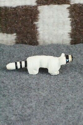 Racoon Zuni Fetish Carving - Suzette Lementino