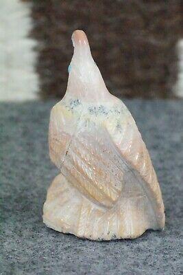 Quail Zuni Fetish Carving - Derrick Kaamasee - High Lonesome Trading
