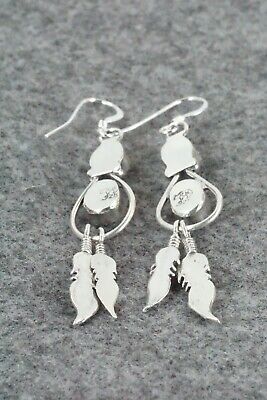 Onyx and Sterling Silver Earrings - Sadie Jim