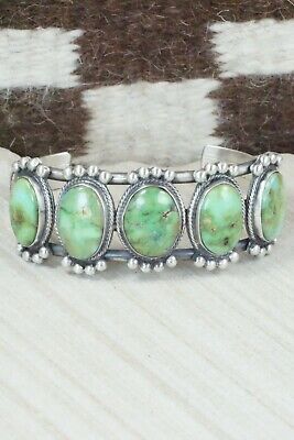 Turquoise and Sterling Silver Bracelet - Thomas Yazzie