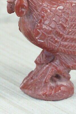 Rooster Zuni Fetish Carving - Derrick Kaamasee - High Lonesome Trading