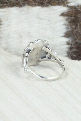 Turquoise & Sterling Silver Ring - Maritta Martinez - Size 7.5