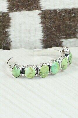 Turquoise & Sterling Silver Bracelet - Thomas Yazzie - High Lonesome Trading