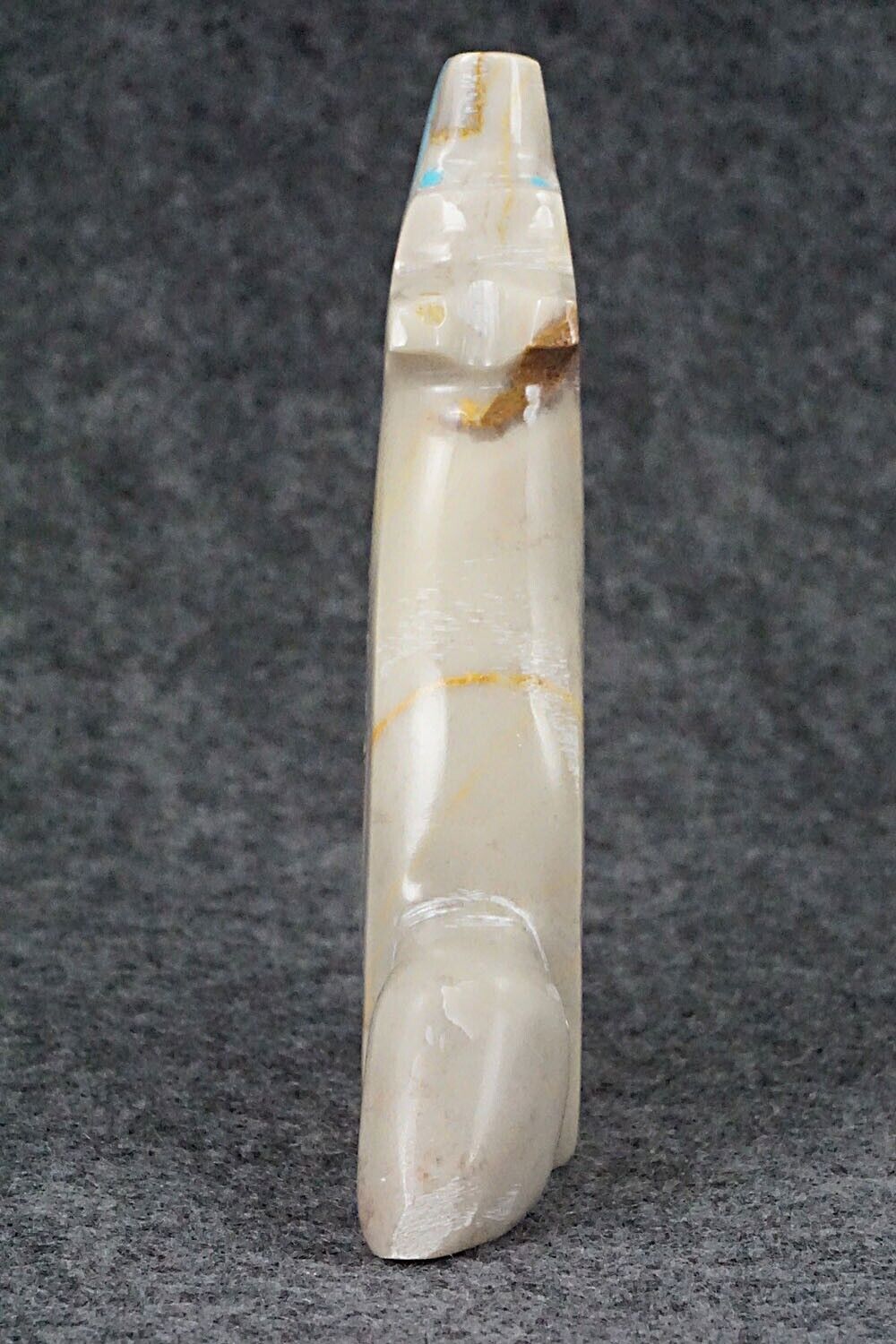 Wolf Zuni Fetish Carving - Rodney Laiwakete