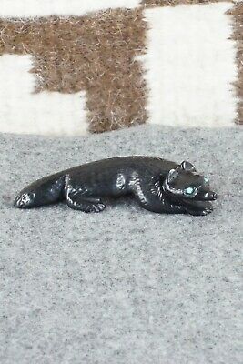 Wolf Zuni Fetish Carving - Wilfred Cheama