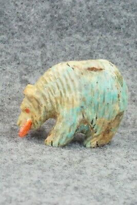 Bear Zuni Fetish Carving - Andres Quandelacy