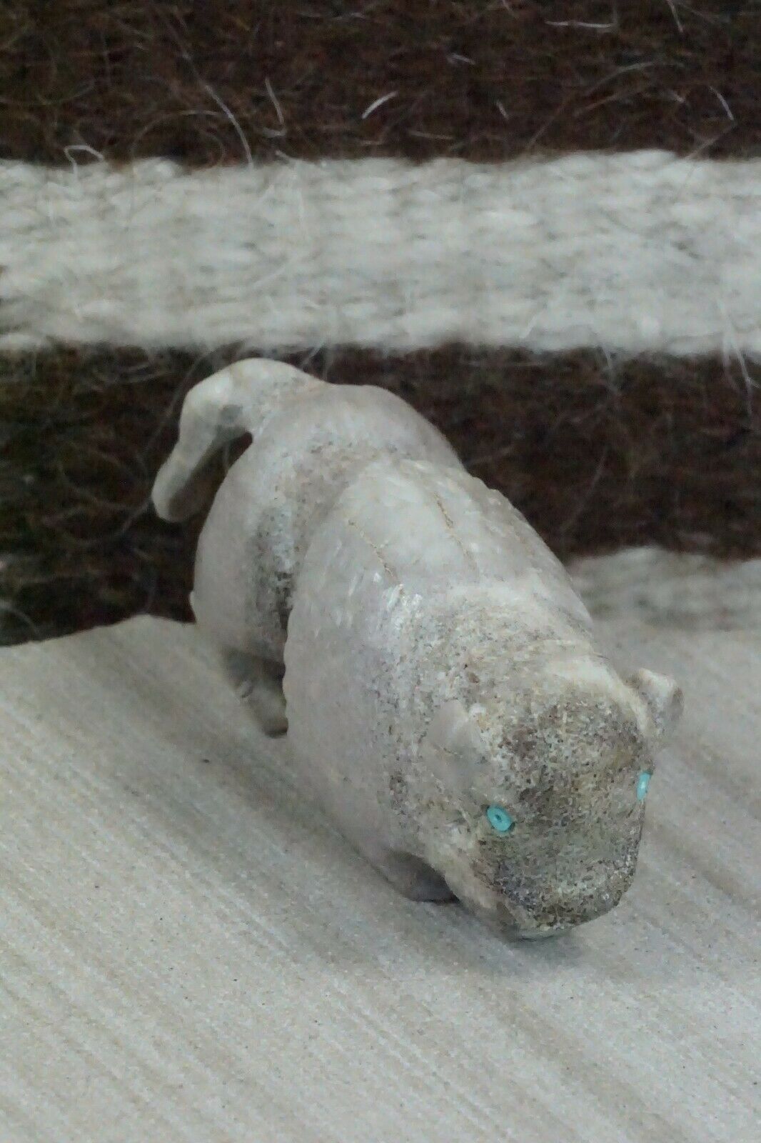 Buffalo Zuni Fetish Carving - Allison White