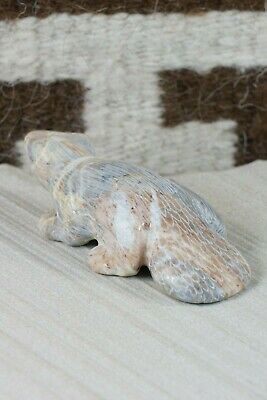 Beaver Zuni Fetish Carving - Nelson Yatsattie - High Lonesome Trading