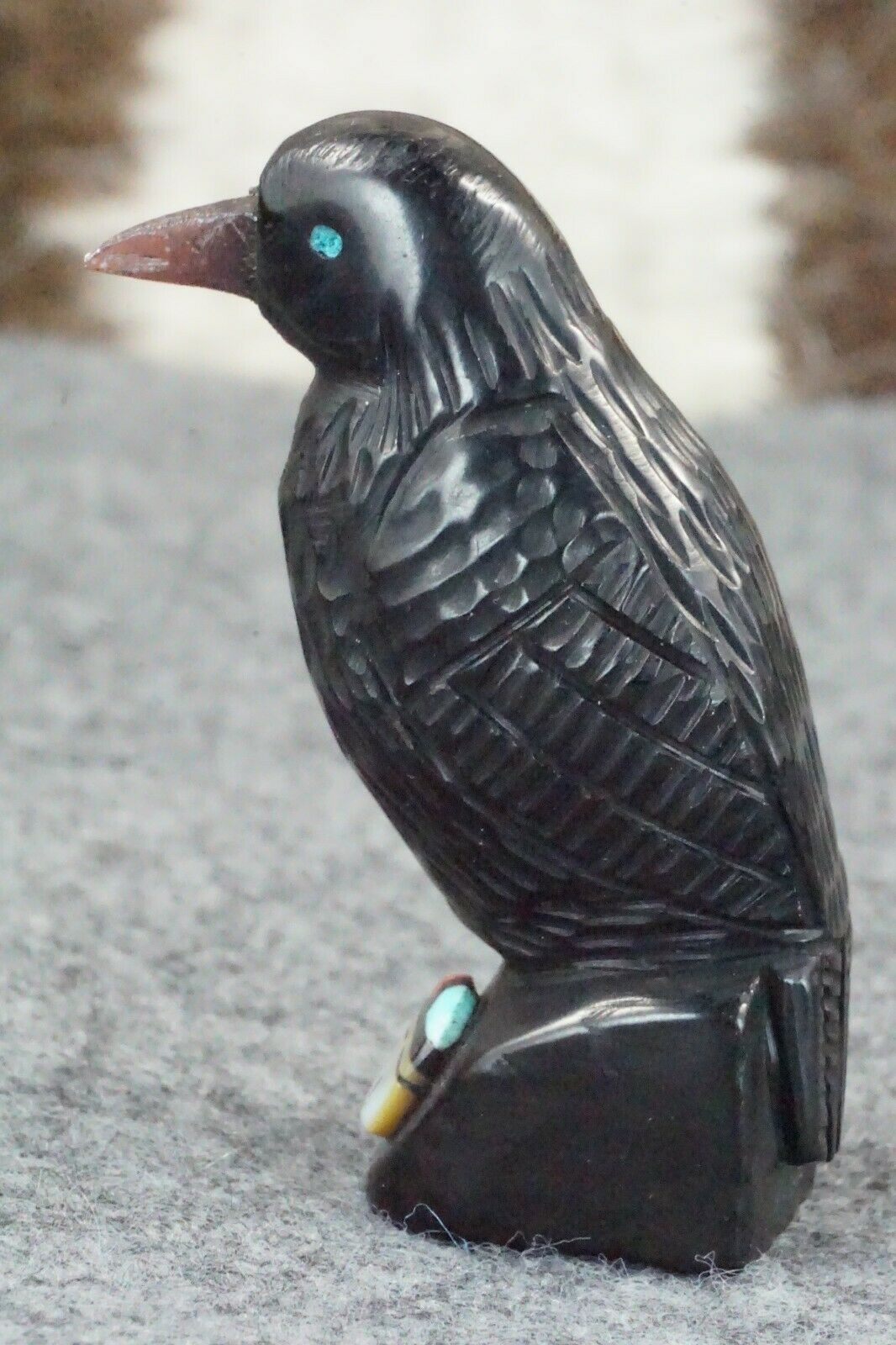 Crow Zuni Fetish Carving - Darrin Boone