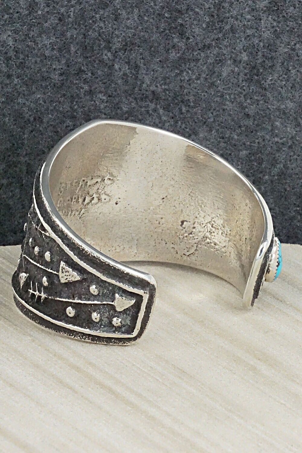 Turquoise & Sterling Silver Bracelet - Delbert Arviso