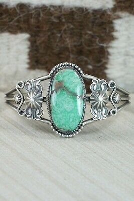Navajo Turquoise & Sterling Silver Bracelet - Daniel Benally