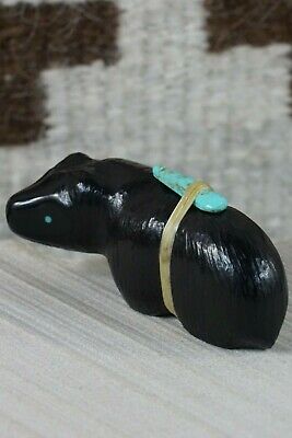 Bear Zuni Fetish Carving - Herbert Halate - High Lonesome Trading