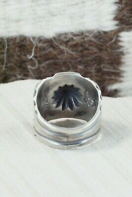 Navajo Sterling Silver Ring - Delbert Gordon - Size 10.5