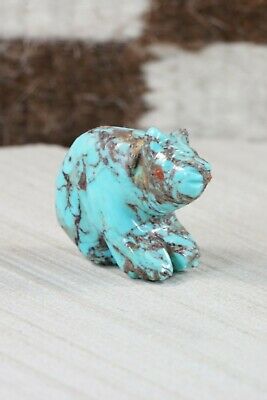 Bear Zuni Fetish Carving - Andres Quandelacy