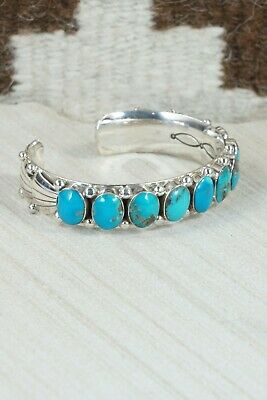 Navajo Turquoise & Sterling Silver Bracelet - Native American