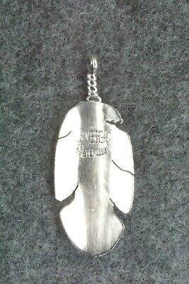 Sterling Silver Feather Pendant - Ben Begay