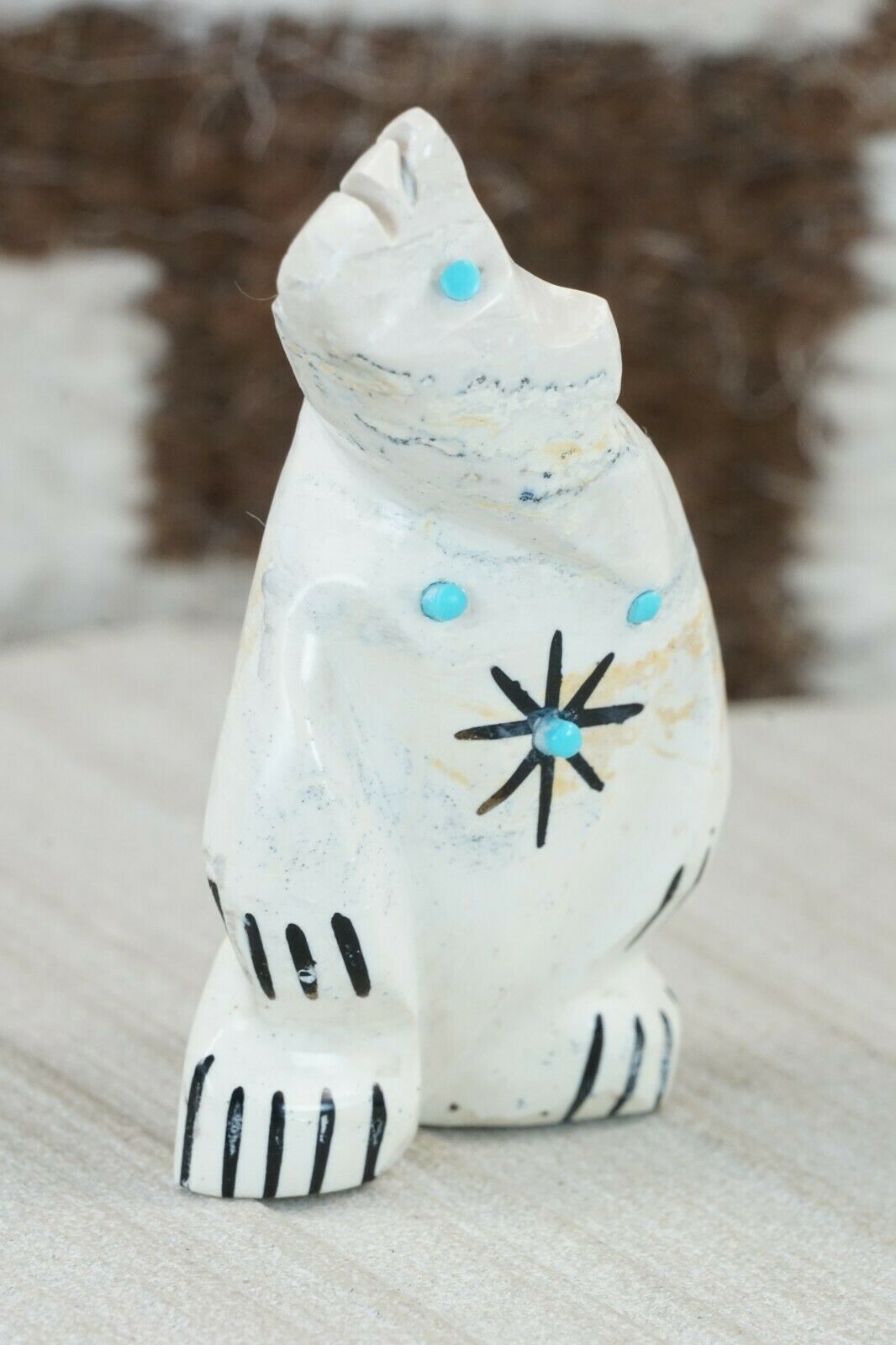 Bear Zuni Fetish Carving - Terrance Martza