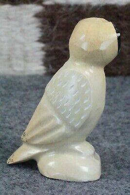 Owl Zuni Fetish Carving - Enrike Leekya