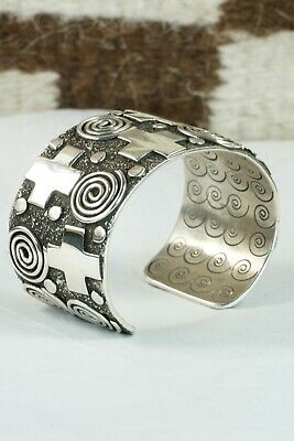 Navajo Sterling Silver Bracelet - Alex Sanchez