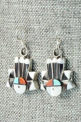 Multi Stone & Sterling Silver Earrings - Clayton Vacit