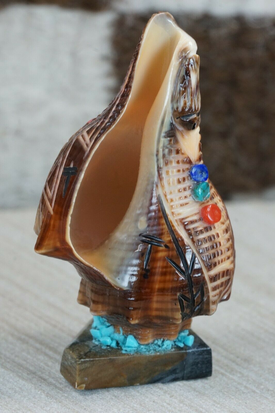 Corn Maiden Zuni Fetish Carving - Gloria Chattin
