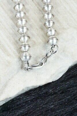 Turquoise & Sterling Silver Squash Blossom - Thomson Willie