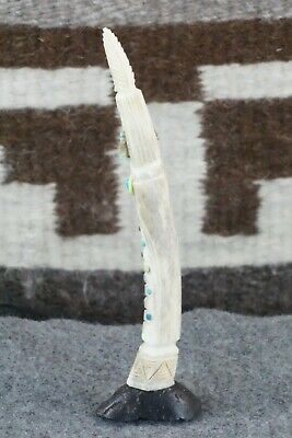 Corn Maiden Zuni Fetish Carving - Sullivan Shebola