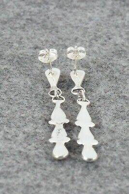 Spiny Oyster & Sterling Silver Earrings - Ashbary Gasper