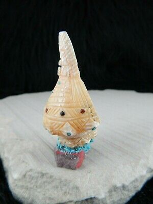Corn Maiden Zuni Fetish Carving - Carl Etsate - High Lonesome Trading