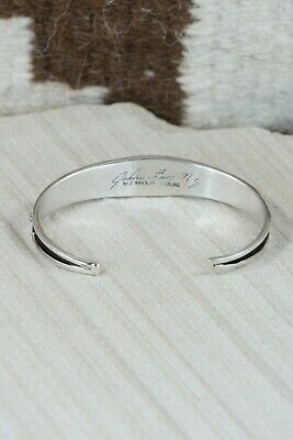 Navajo Sterling Silver Bracelet - Jonathan Nez
