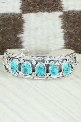 Turquoise & Sterling Silver Bracelet - Davey Morgan