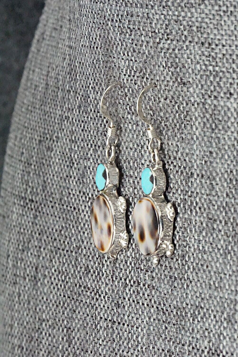 Multi Stone & Sterling Silver Earrings - Kathryn Qualo