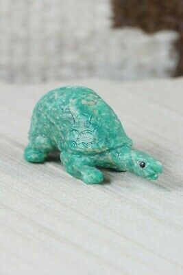 Turtle Zuni Fetish Carving - Lance Cheama - High Lonesome Trading
