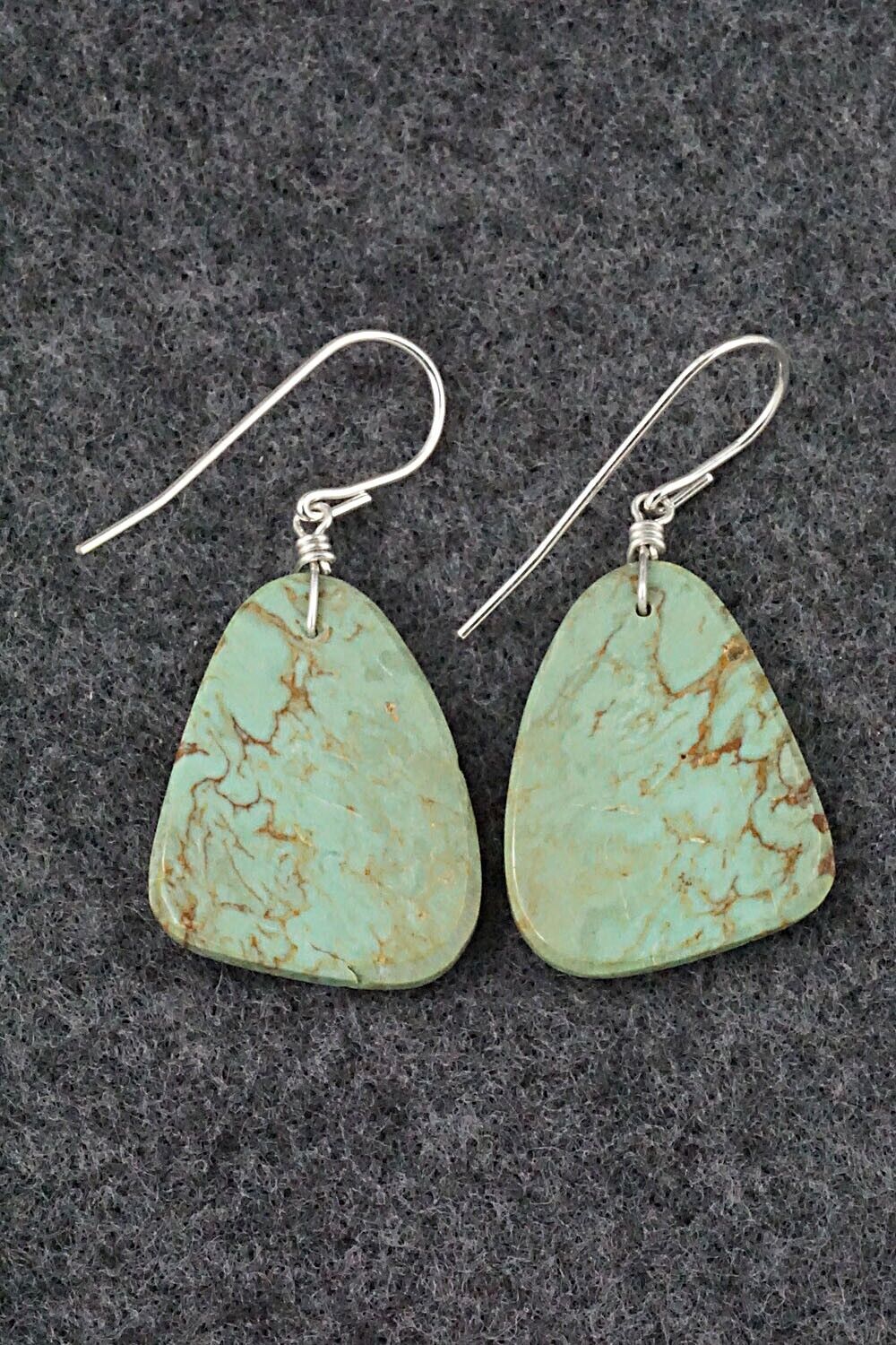 Turquoise & Sterling Silver Earrings - Sharon Abeyta